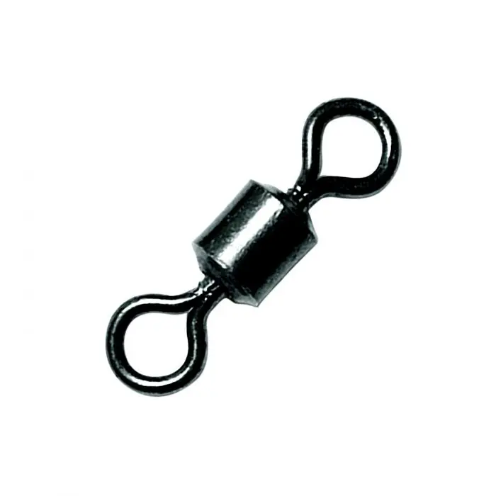 Eagle Claw Lazer Saltwater Power Black Swivel – Size 4, 130-Lb Test (Pack Of 10) 1