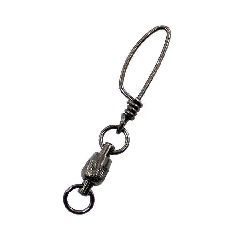 Eagle Claw Lazer Saltwater Powerlight Swivel With Coastlock Snap – Size 1, 320 Lb Test (2-Pack) 1