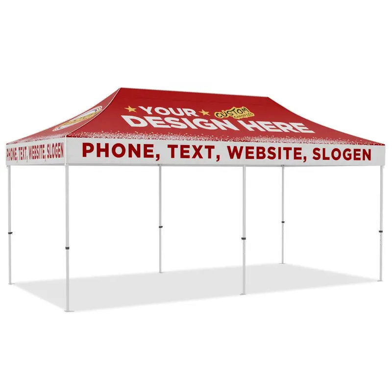 Eagle Peak Alx40 Commercial Canopy Tent – 10×20 Ft, 40Mm Hex Leg, Fully Customizable 1