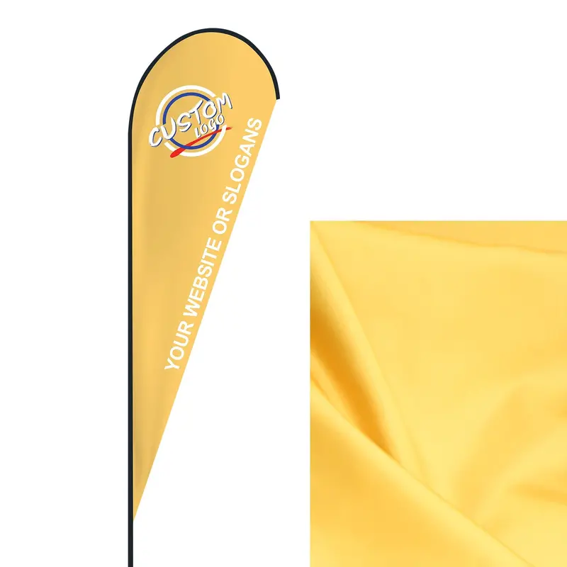 Eagle Peak Custom Teardrop Flag Fabric – Small Size 1
