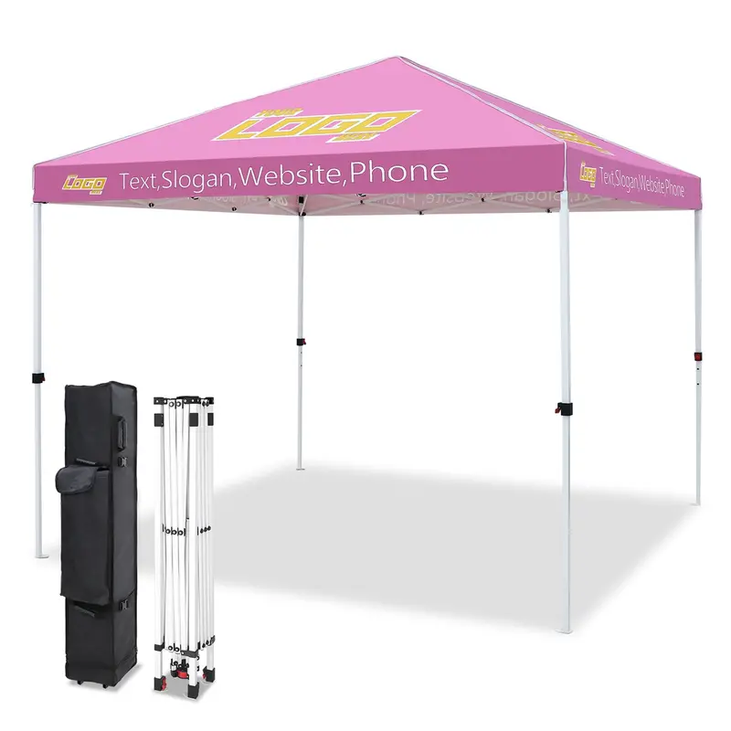 Eagle Peak E100 Heavy-Duty 10X10 Steel Canopy Tent – Square Leg Commercial Grade, Fully Configurable 1