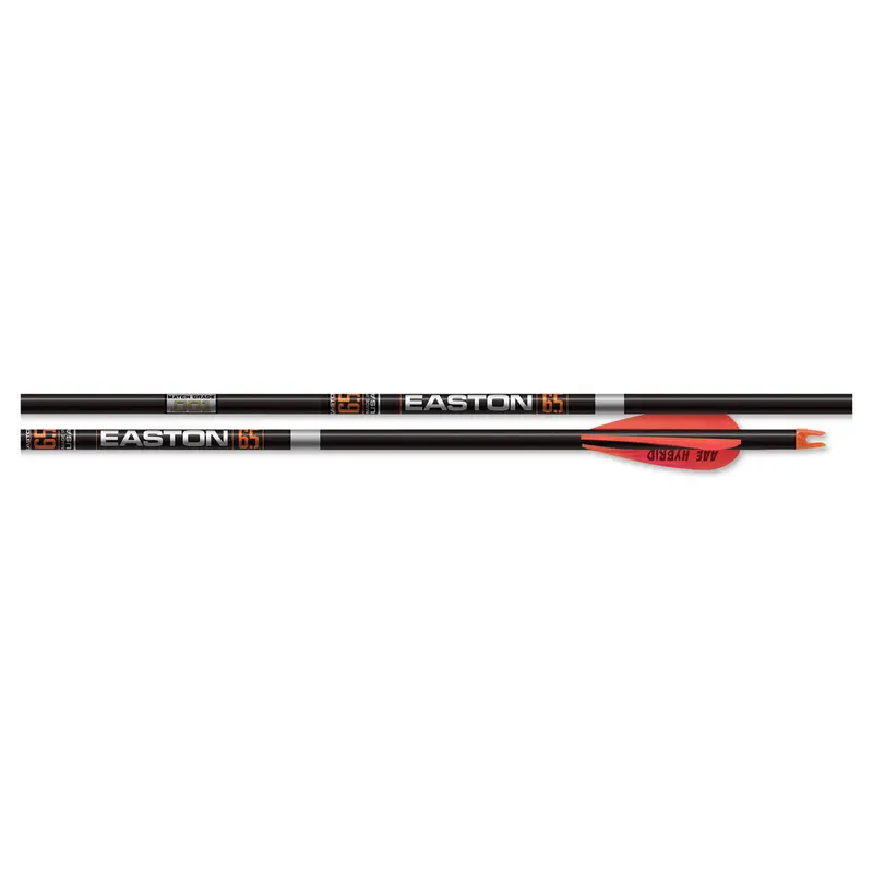 Easton 6.5Mm Match-Grade Pro Series Pre-Fletched Arrows (6-Pack) 1