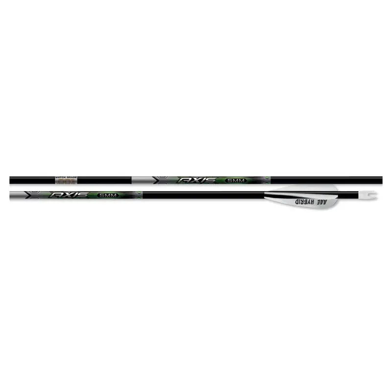 Easton Axis 5Mm Match-Grade Pro Series Pre-Fletched Arrows (6-Pack) 1