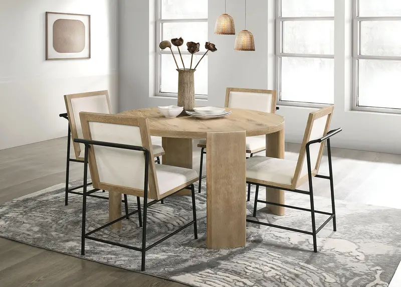 Edenbridge Extendable Dining Table – Dark Acacia Finish (Fm3220Ak-Rt-Table) 1