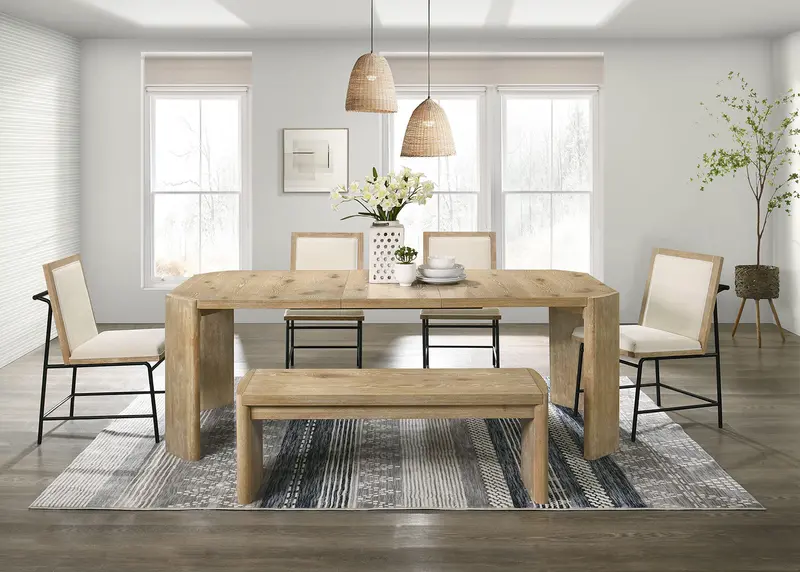 Edenbridge Rustic Oak Bench – Furniture Of America (Fm3220Ak-Bn) 1