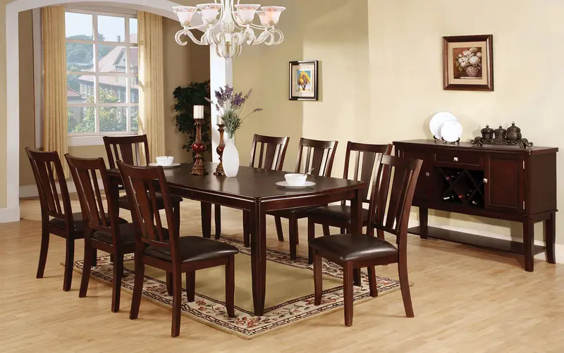 Edgewood I Rectangular Dining Table – Traditional Style By Furniture Of America 1