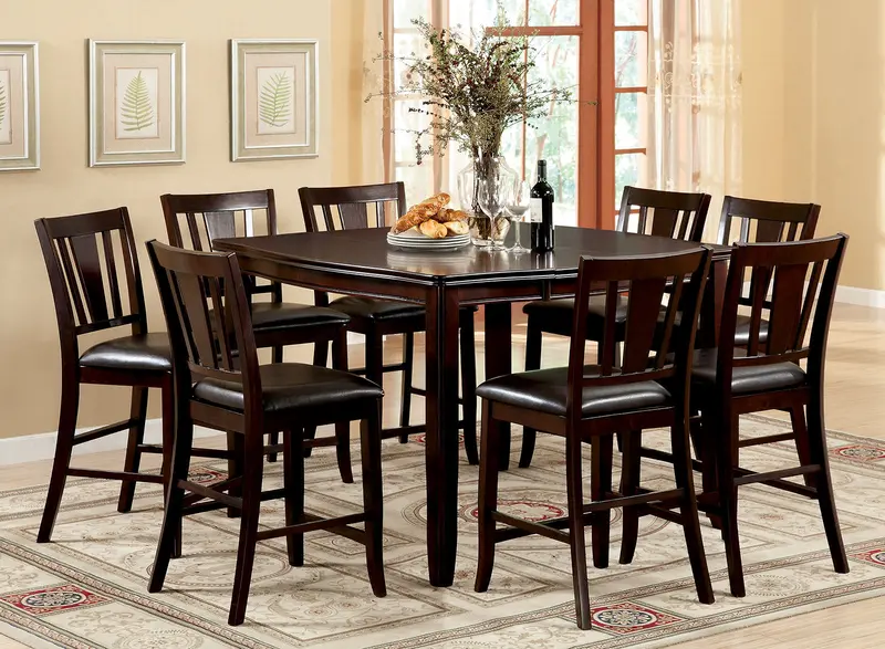 Edgewood Ii Square Counter-Height Dining Table – Modern Urban Look 1