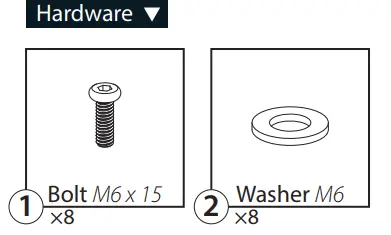 Ep-Fgu-A Hardware Kit – Mounting And Assembly Fasteners 1