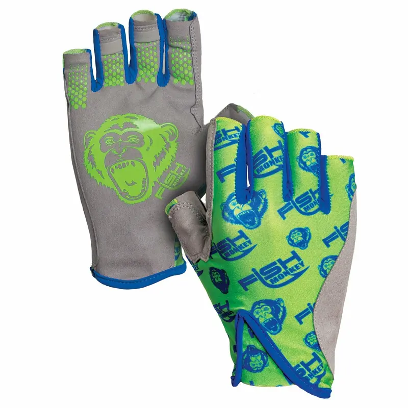 Fish Monkey Pro 365 Full-Performance Guide Gloves – Neon Green, 2Xl 1