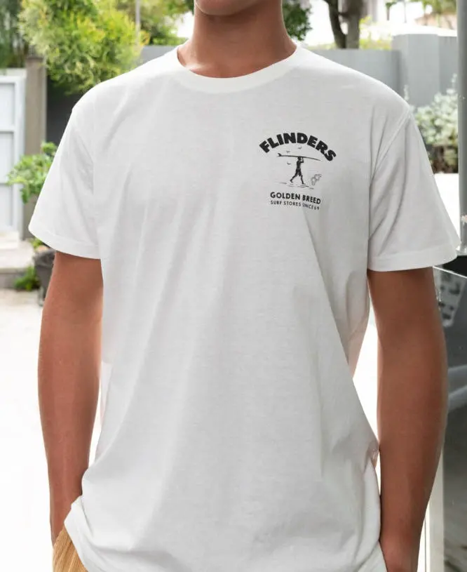 Flinders Shanty Crewneck Tee – Off-White 1