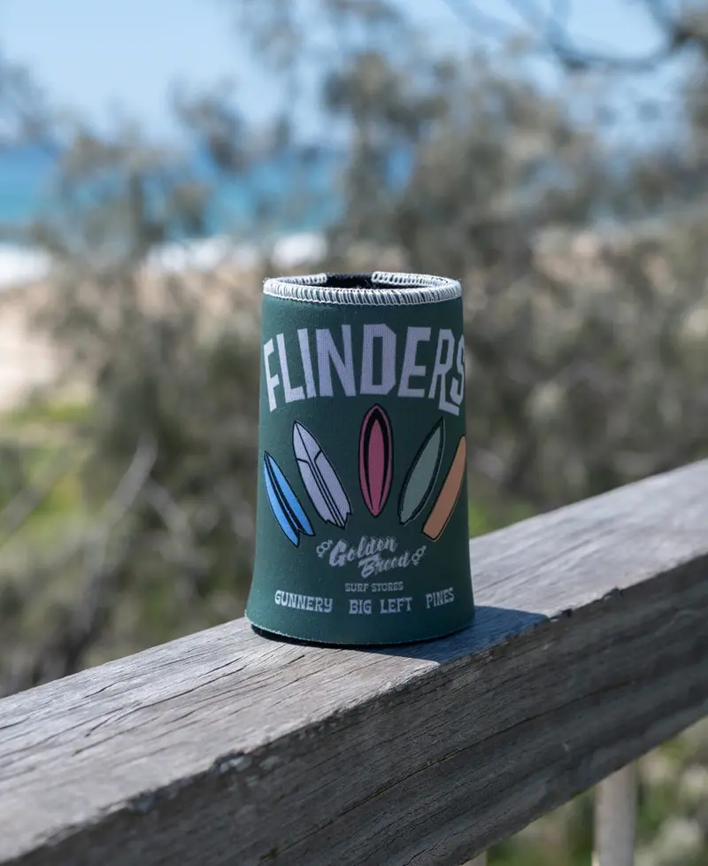 Flinders Stubby Smurf T-Shirt In Surf Green 1