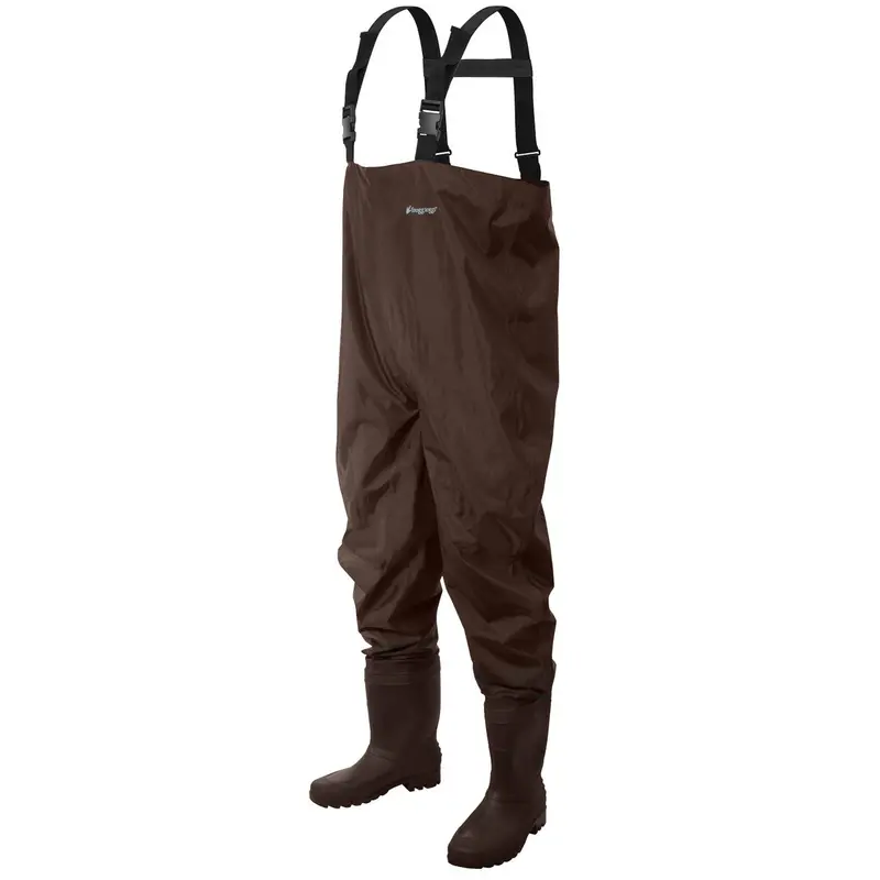 Frogg Togg Men'S Rana Pvc Lug Chest Wader In Brown – Size 11 1