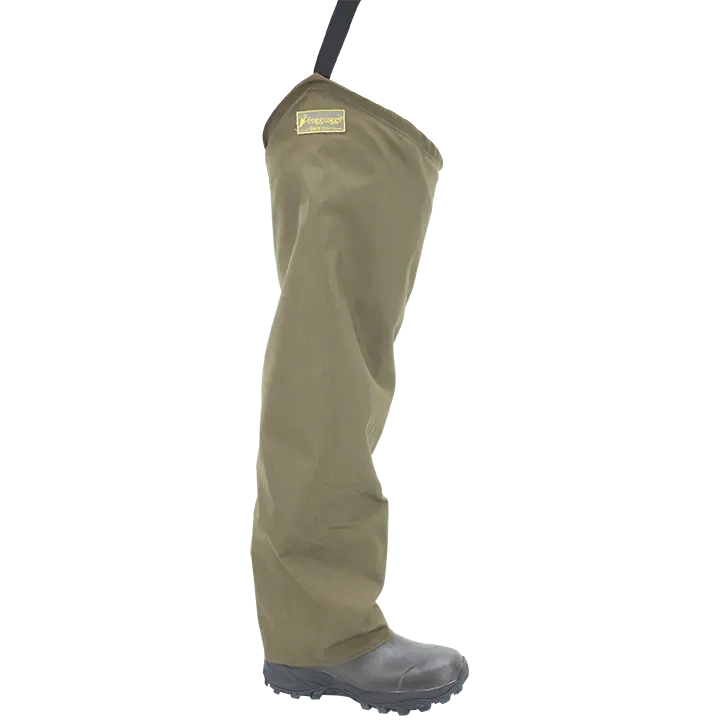 Frogg Toggs Brush Hog Heavy-Duty Nylon Hip Waders – Breathable & Abrasion-Resistant 1