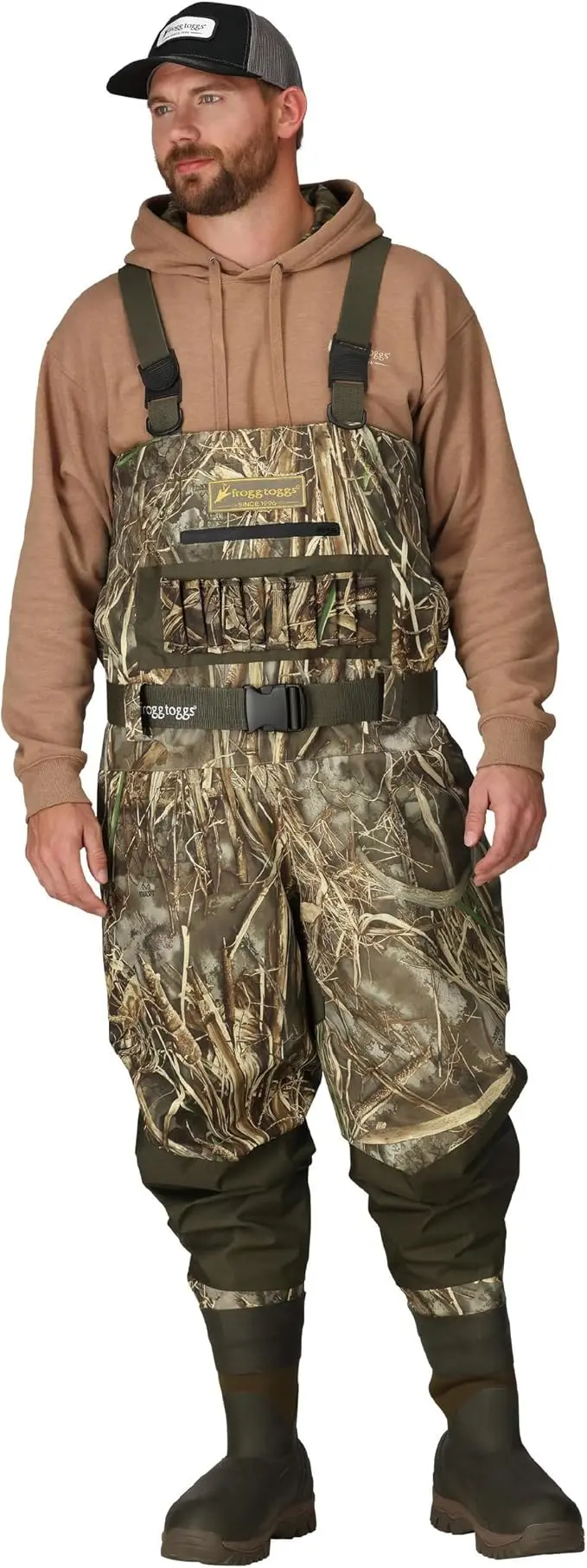 Frogg Toggs Grand Refuge 2.0 Breathable Waders – Realtree Max-5 Hd Camo, Size 8 1
