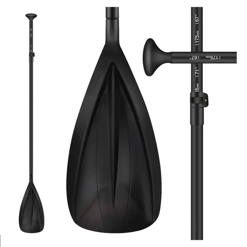 Funwater Adjustable Aluminum Sup Paddle – Ergonomic Design 1