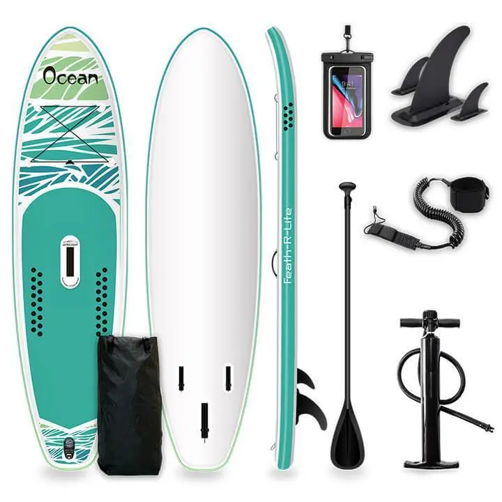Funwater Ocean Feath-R-Lite 10'5" Inflatable Sup – Ultra-Light Build 1
