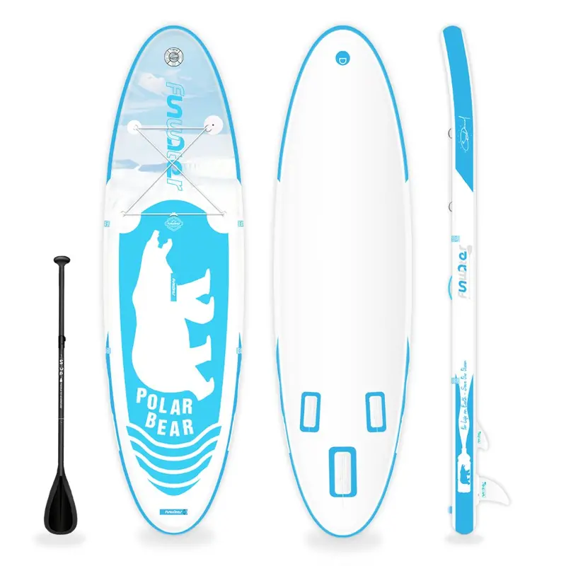 Funwater Polar Bear 10'6" Inflatable Stand-Up Paddle Board 1