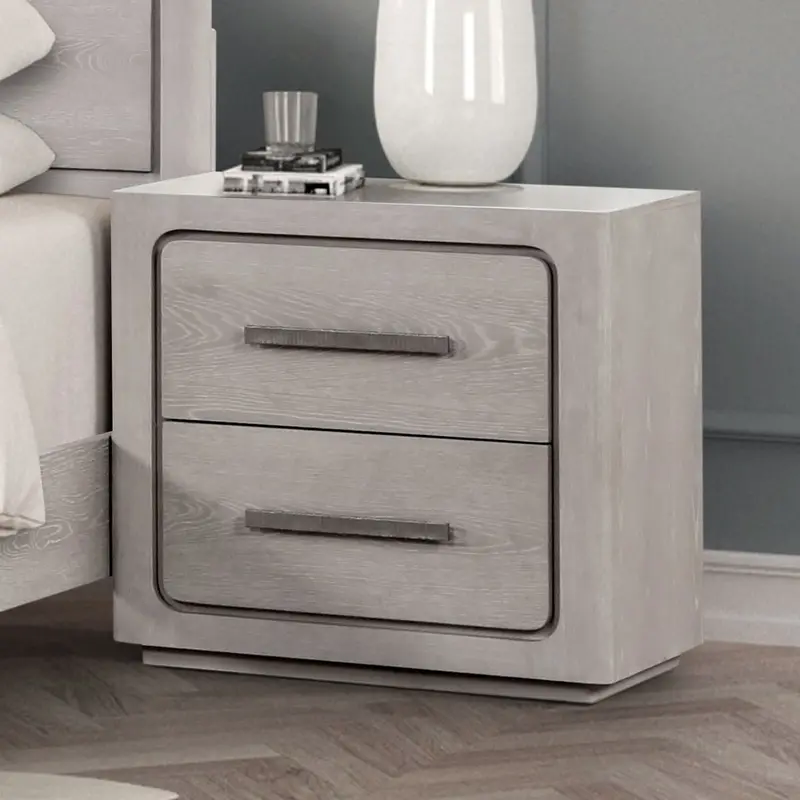 Furniture Of America Crowthorne Nightstand With Storage (Fm70100Ak-N) 1