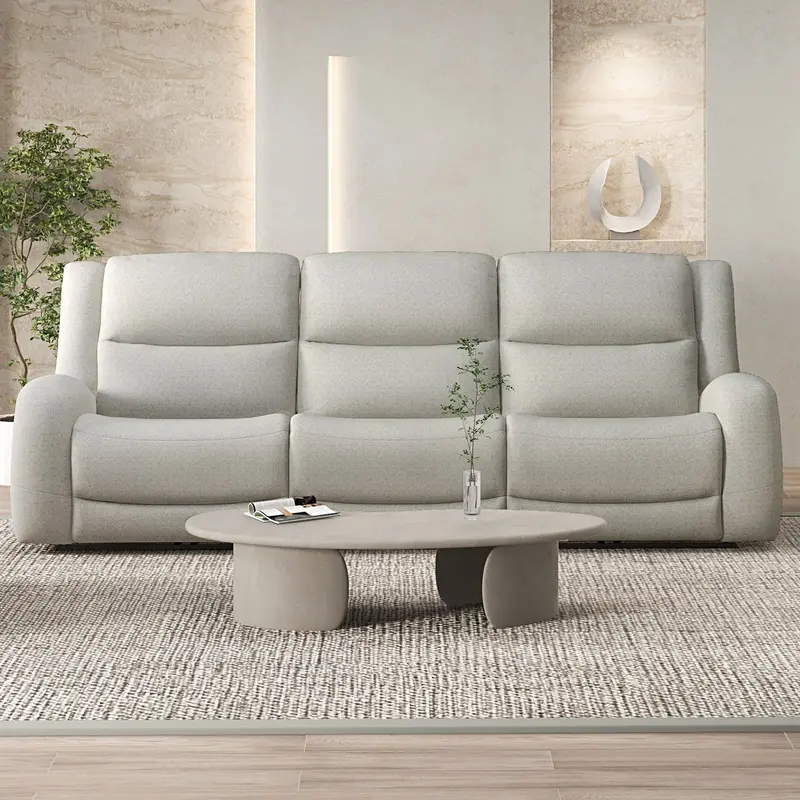 Furniture Of America Giraldus 2-Piece Manual Motion Sofa And Loveseat Collection 1