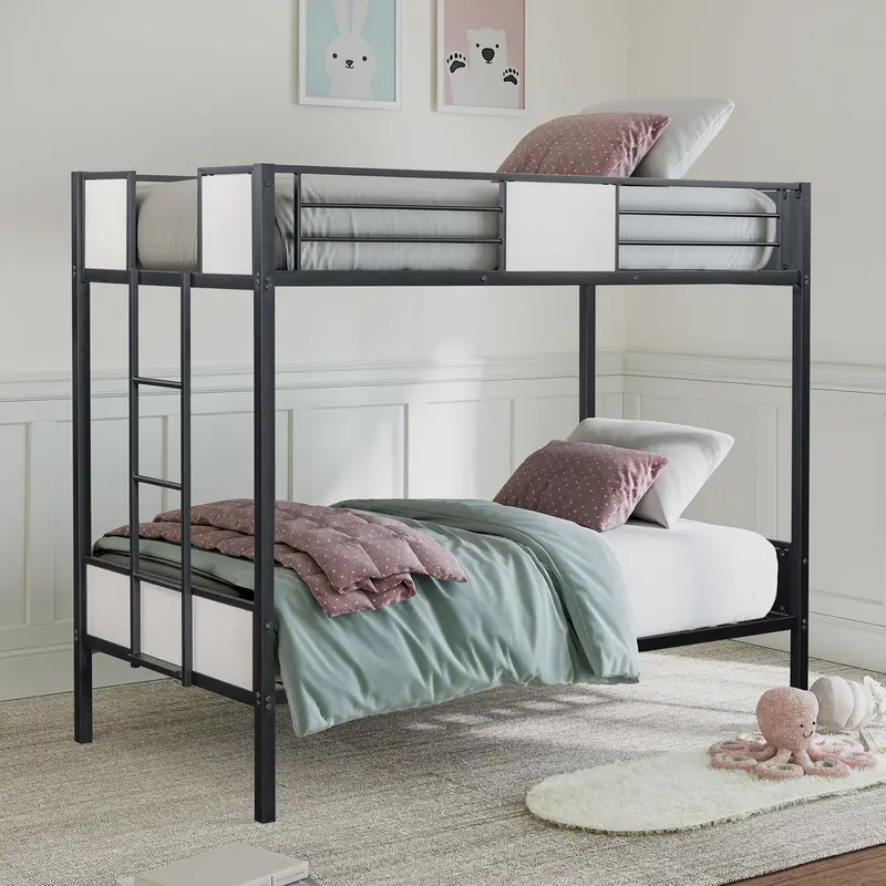 Furniture Of America Molton Twin-Over-Twin Metal Bunk Bed (Fm-Bk902Bk-Tt) 1