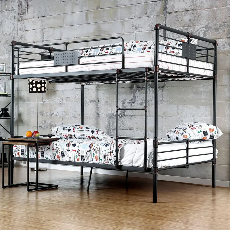 Furniture Of America Olga I Full-Over-Full Bunk Bed Frame (Cm-Bk913Ff-Bed) 1