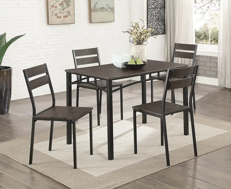 Furniture Of America Westport 5-Piece Dining Table Set (Cm3920T-5Pk) 1