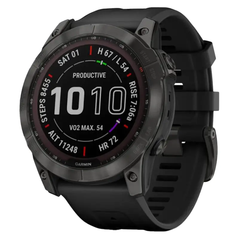 Garmin Fenix 7X Sapphire Solar Gps Watch – Premium Outdoor Smartwatch With Solar Charging 1