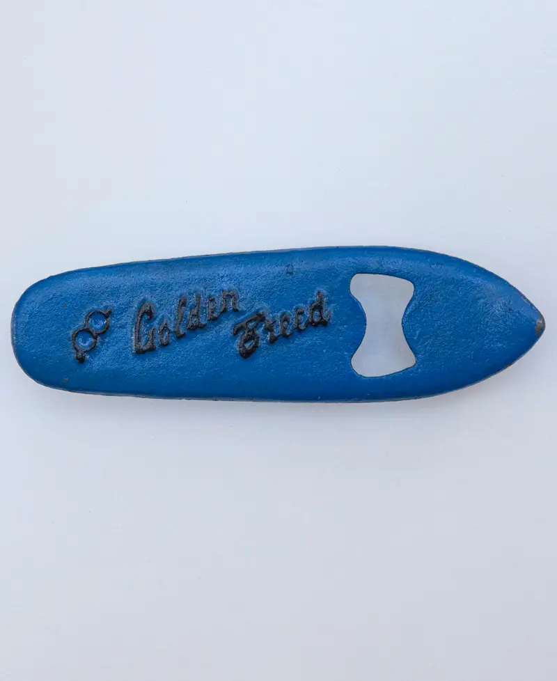 Gb Skateboard–Style Blue Bottle Opener 1