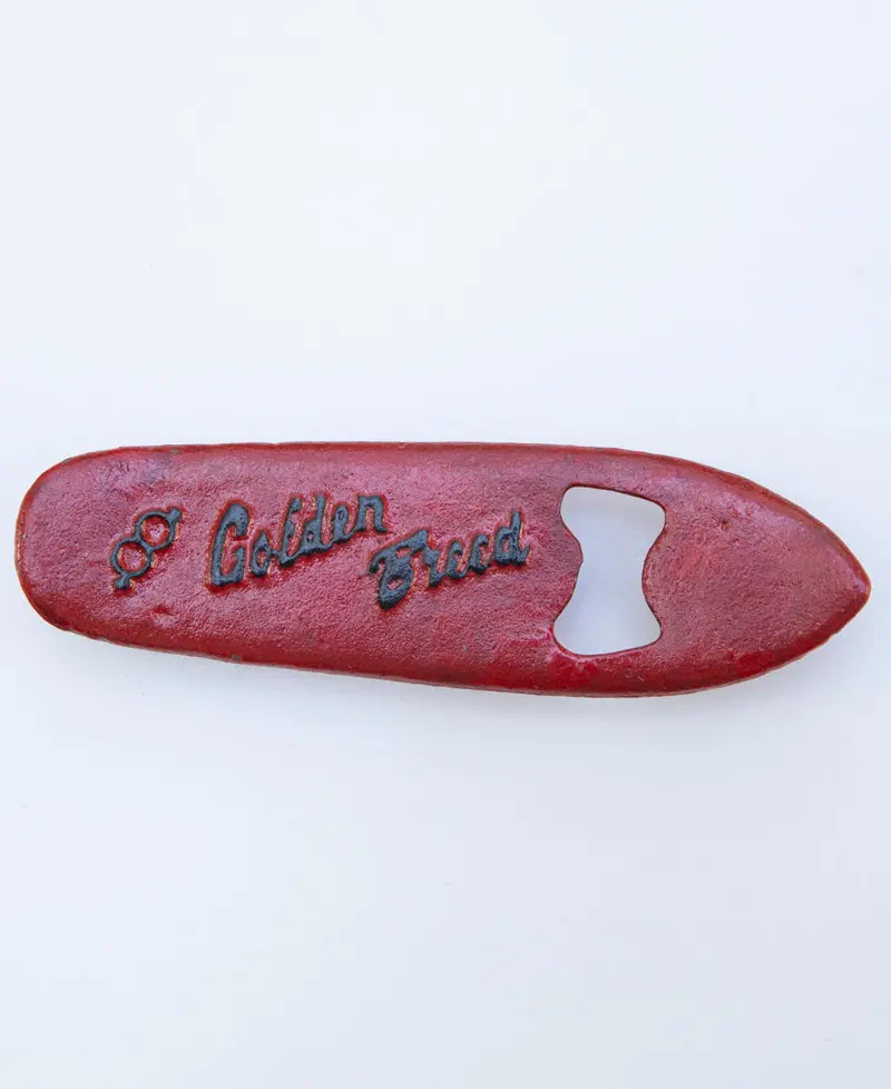 Gb Skateboard–Style Red Bottle Opener 1