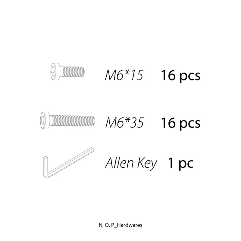 Gbf0808V2 Hardware Kit 1