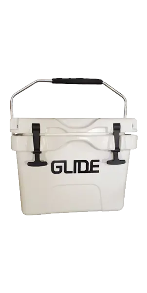 Glide 16-Quart (15-Liter) White Insulated Sup Cooler 1