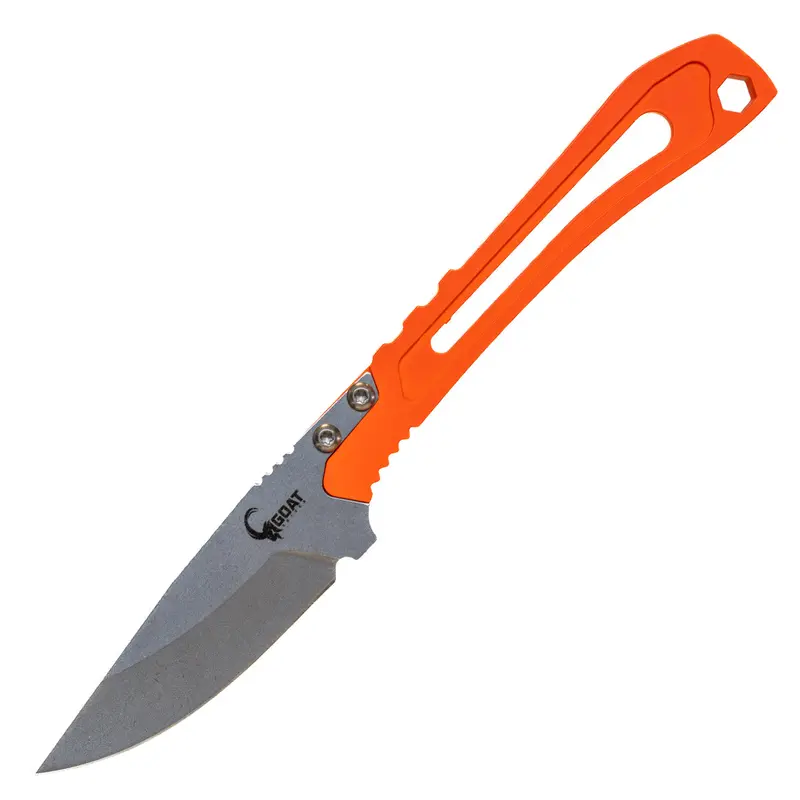 Goat Knives Tur Skeleton Pro Edc Folding Knife 1