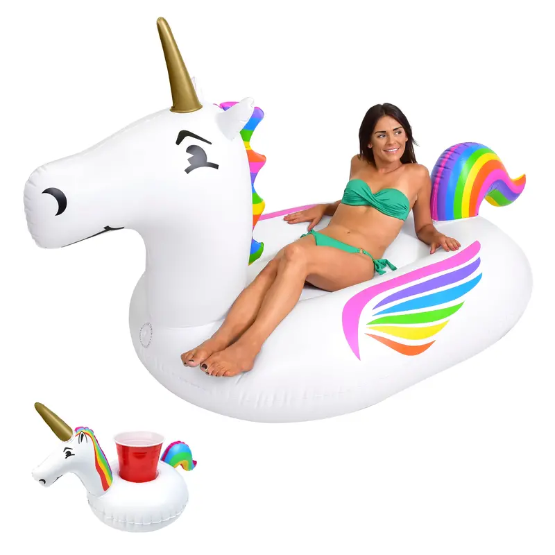 Gofloats Unicorn Giant Inflatable Pool Float 1