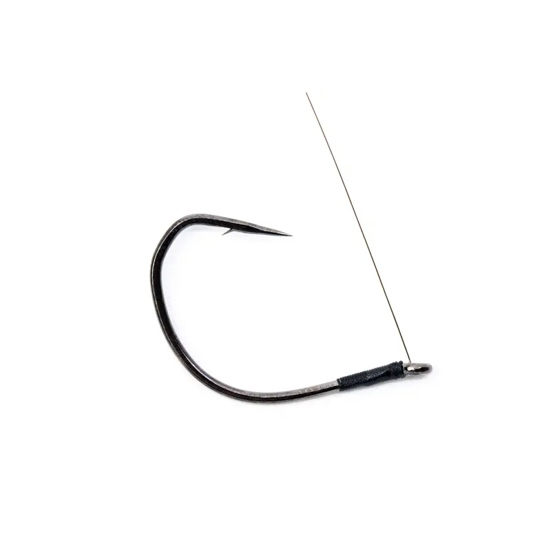 Gold Series Lunker Weedless Wacky Hook – No Snag Design 1