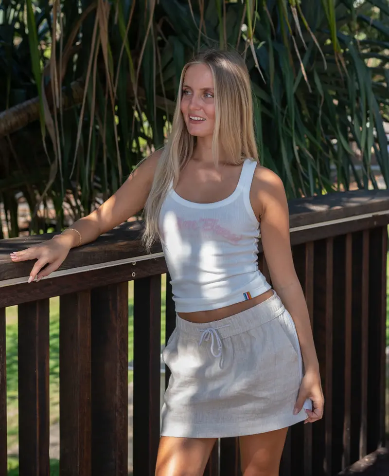Golden Breed Soft Baby Pink Tank Top 1
