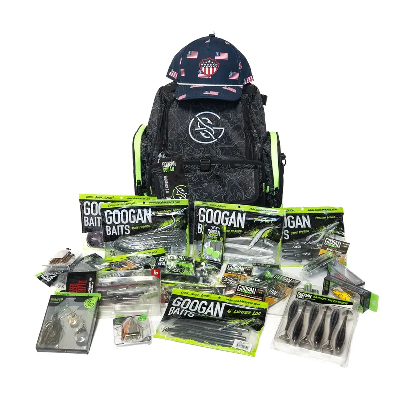 Googan Backpack Value Pack – Tactical Fishing Gear Bundle 1