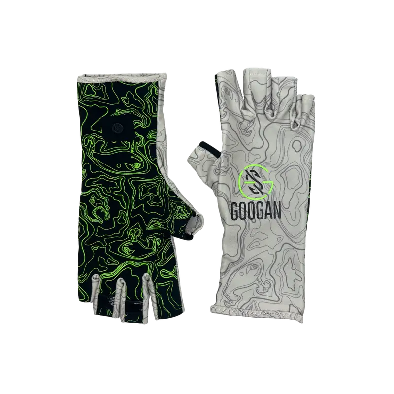 Googan Squad Topo Sun Gloves – Upf 50+ Uv Protection & Grip 1