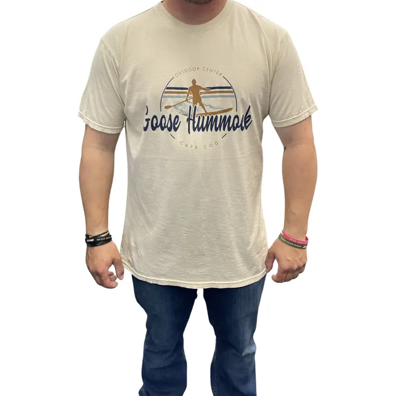 Goose Hummock Pigment-Dyed Short Sleeve Tee – Men’S Outdoor Casual Shirt 1