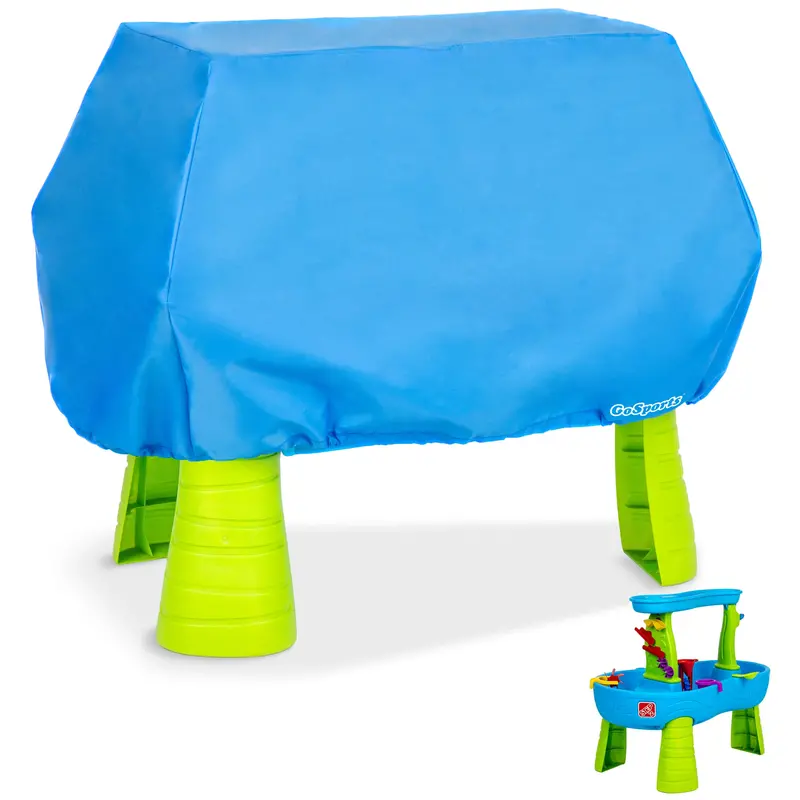 Gosports Uv-Resistant Waterproof Cover For Kids’ Water Tables – Fits Up To 41" X 25" X 34" (Blue) 1