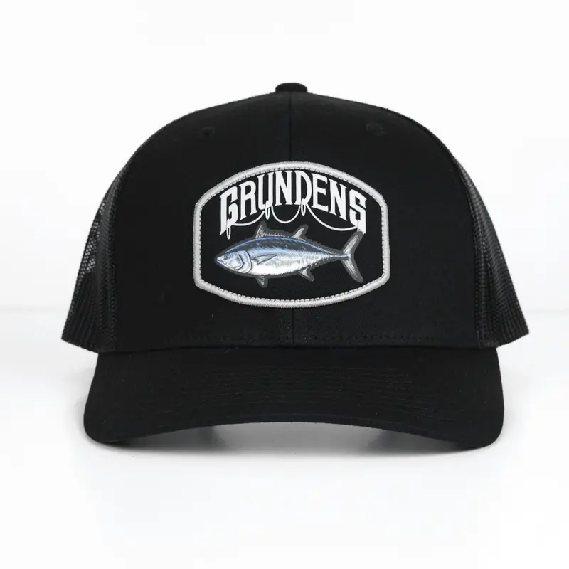 Grundéns Bluefin Trucker Hat – Classic Black 1