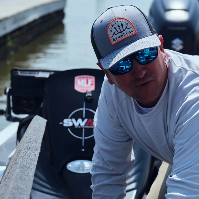 Grundéns Poseidon Trucker Cap – Waterproof, Ventilated Fishing Hat 1