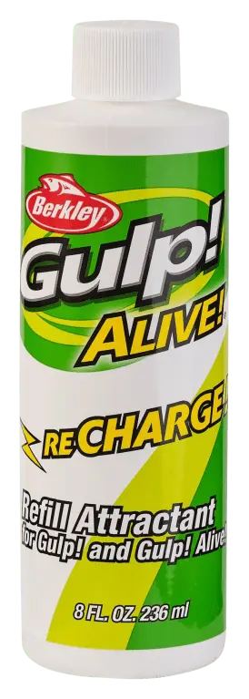 Gulp! Alive! Recharge Liquid Attractant – 8 Oz, Natural Scent 1