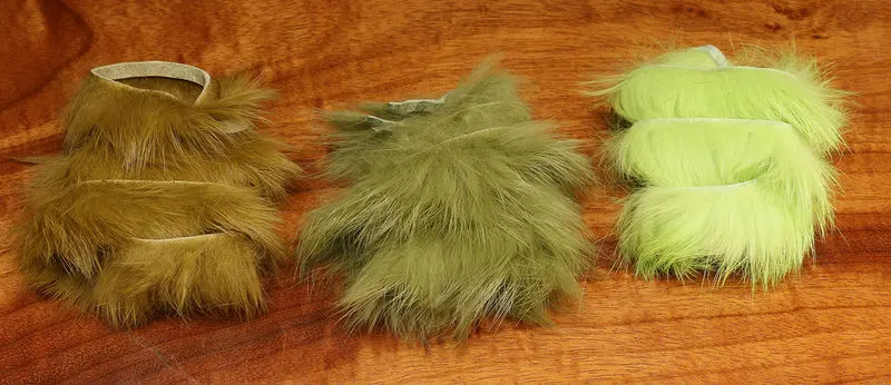 Hareline Rabbit Strips – Natural Fur For Streamers And Leeches 1
