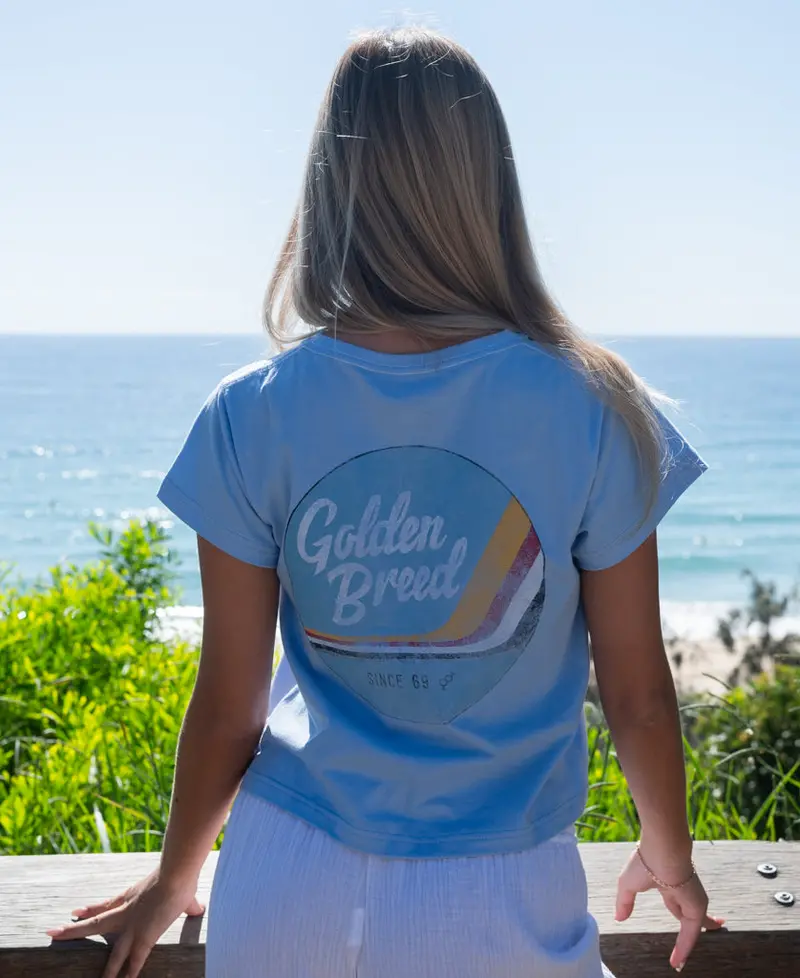Hattie Casual Fit Tee In Finch Yellow 1
