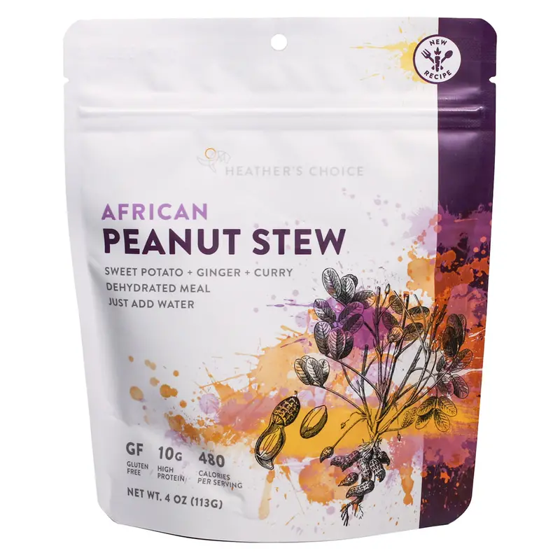 Heather'S Choice African Peanut Stew Freeze-Dried Dinner 1