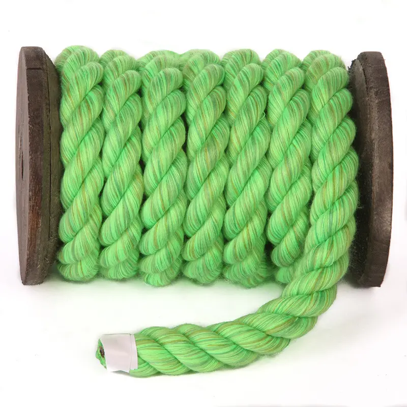 Heavy-Duty Twisted Cotton Rope For Outdoor Projects 3