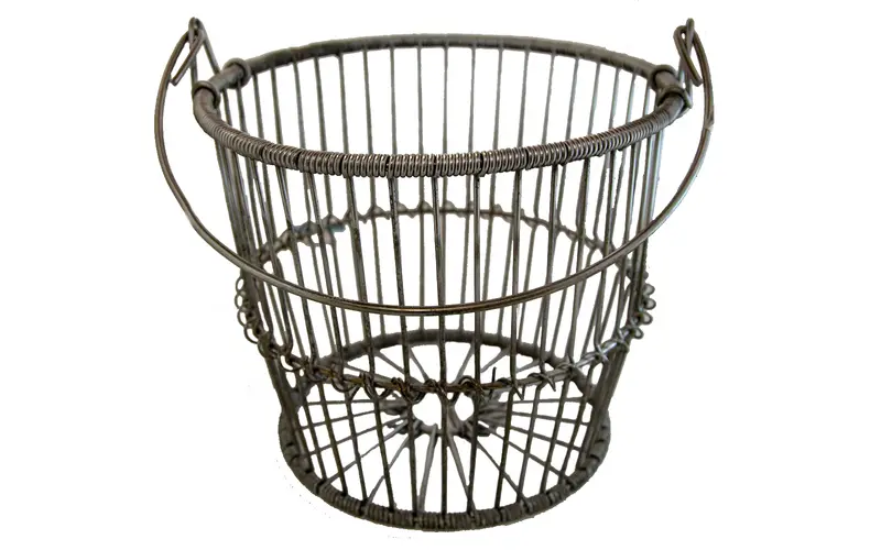 Heavy-Duty Wire Clam Basket – Durable Stainless Steel Harvest Container 1