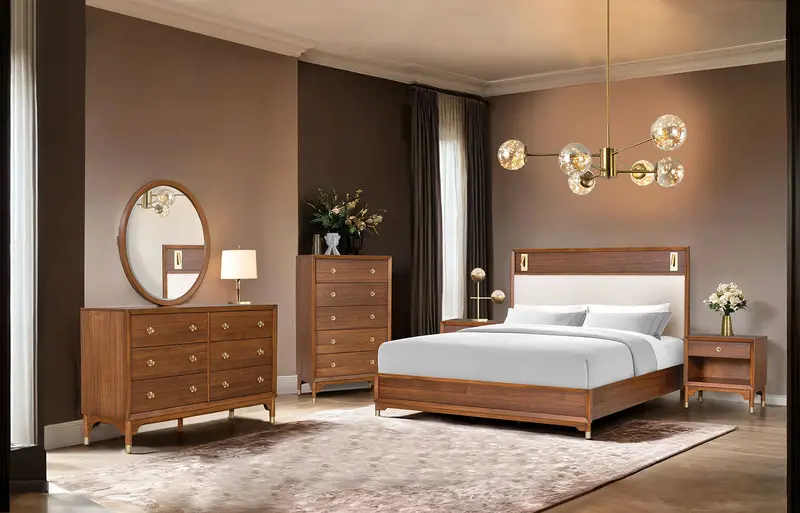 Hepburne Nightstand With Usb Ports And Led Lighting 1