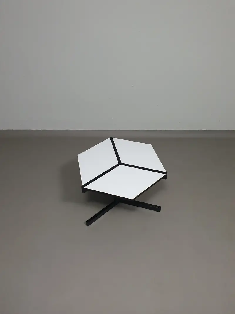 Hexagonal Coffee Table – 65 Cm Wide, 45 Cm High 1