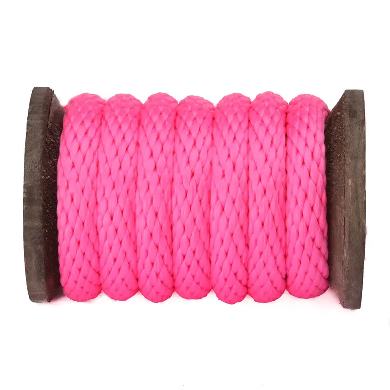 High-Visibility Solid-Braid Polypropylene Rope – Safety-Enhanced Utility Cord 1